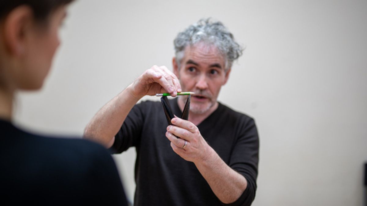 Fergal McElherron at Photos: Go Inside Rehearsals for GHOSTS OF THE TITANIC