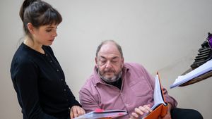 Genevieve Gaunt and Clive Brill Photo