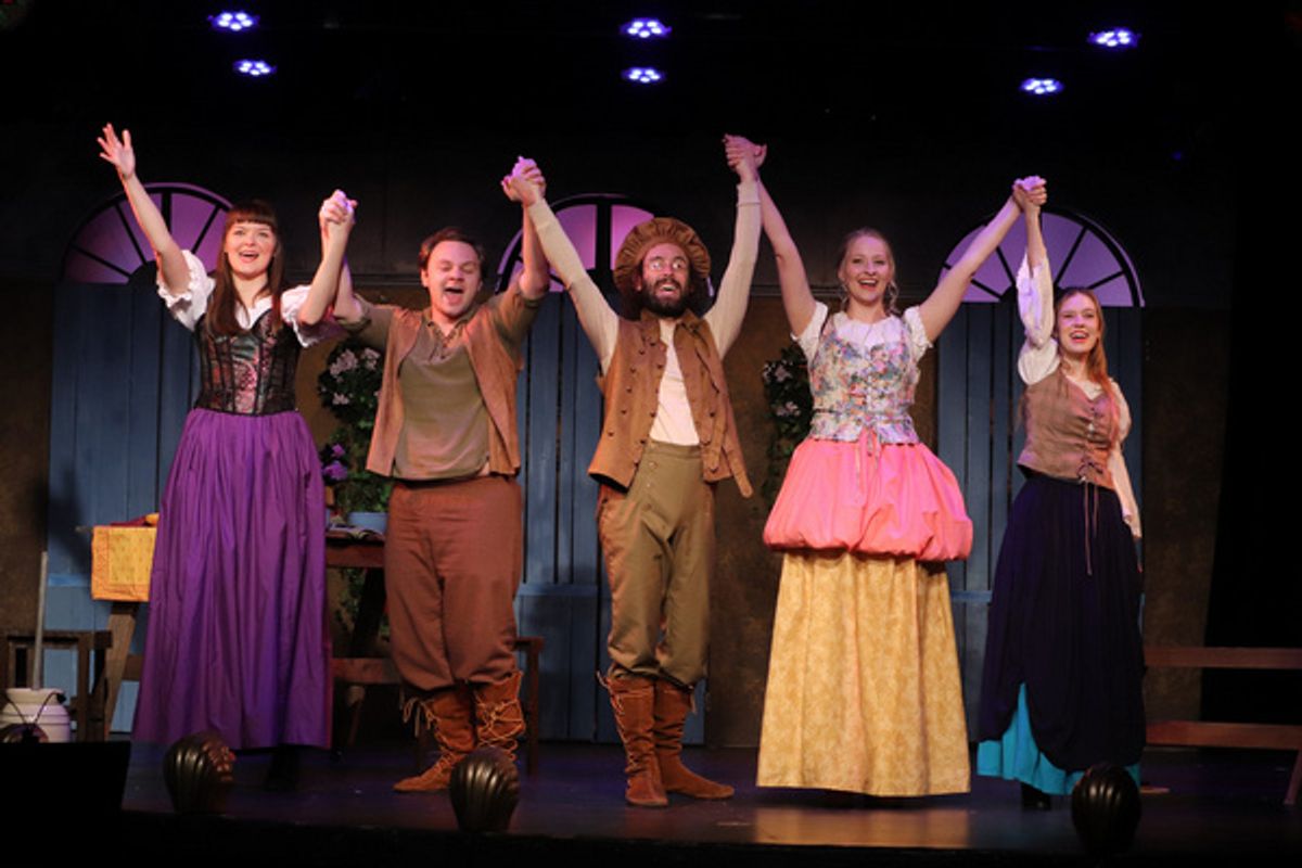 The cast at Photos: The Players Theatre Presents BEAUTY AND THE BEAST