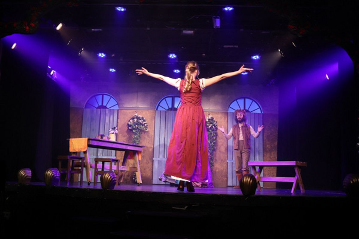 Emily Sharick, Devon Turchan at Photos: The Players Theatre Presents BEAUTY AND THE BEAST