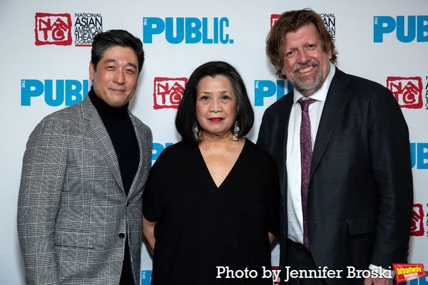 Peter Kim, Mia Katigbak, Oskar Eustis Photo