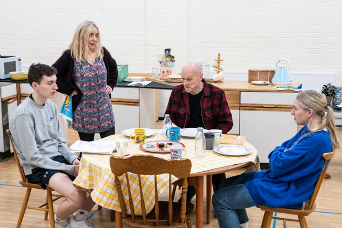 Dominic Jones, Sally George, Ken Bradshaw, Matilda Tucker at 