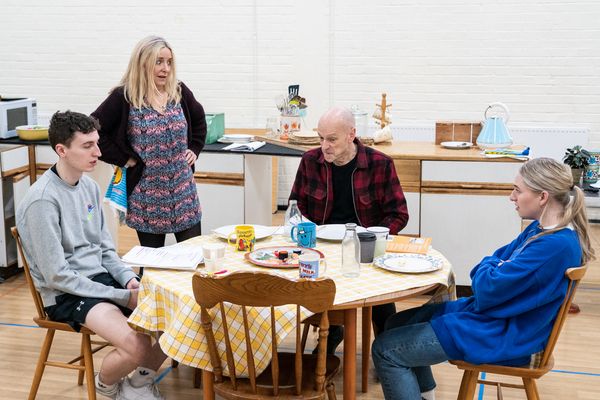 Dominic Jones, Sally George, Ken Bradshaw, Matilda Tucker Photo