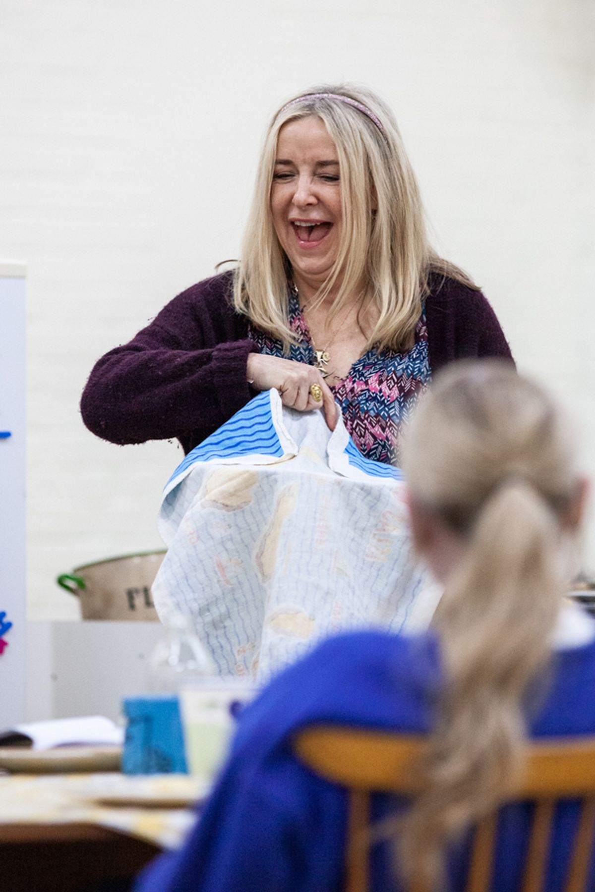 Sally George, Matilda Tucker at 