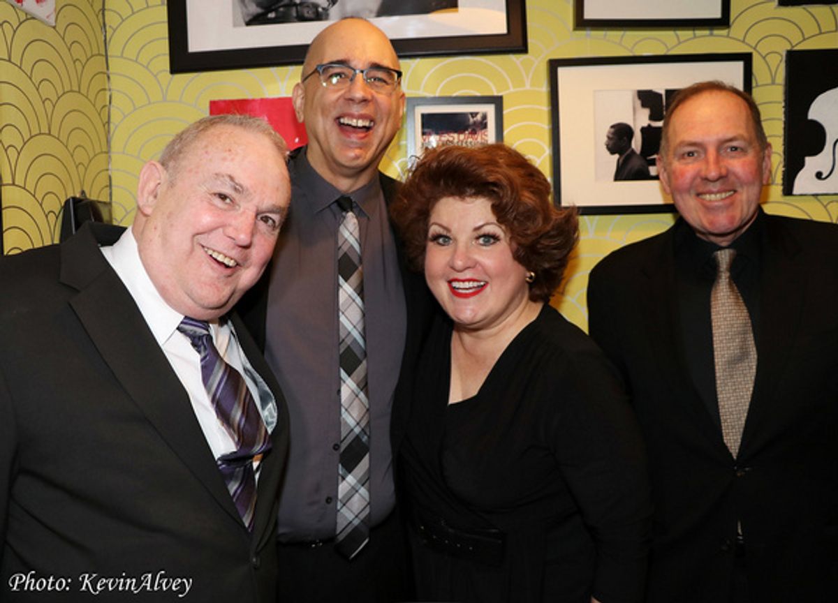 Michael Rice, Aaron Russell, Klea Blackhurst, Ray Kilday at 