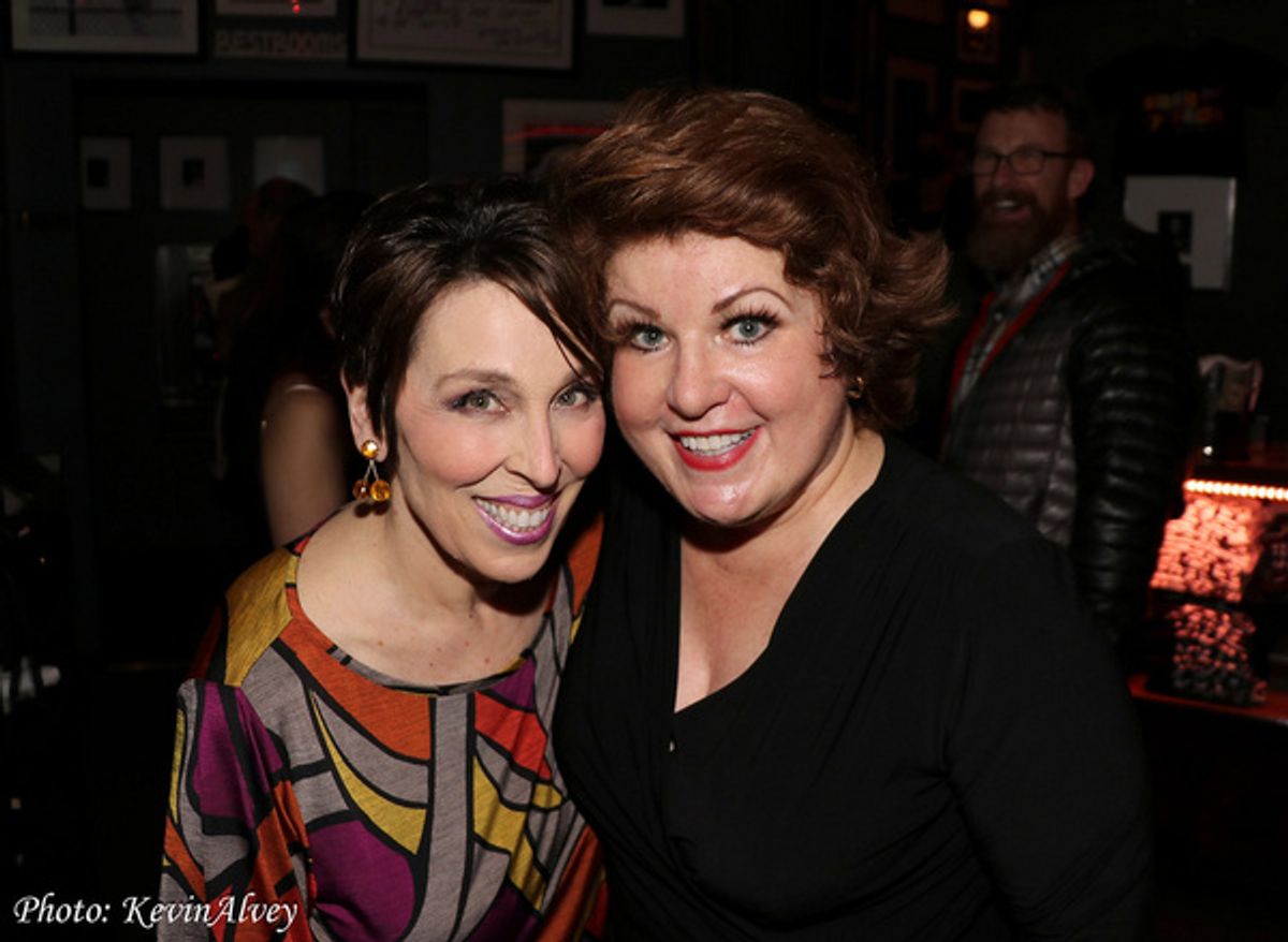 Susie Mosher, Klea Blackhurst at 