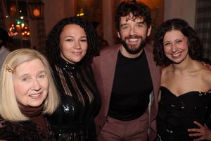 Pat Addis, Jennifer Campos, Michael Urie and Liz Flemming Photo