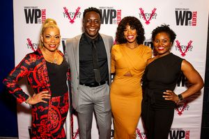 Rolonda Watts, Andy Lucien, Marinda Anderson, Brittany Bellizeare Photo