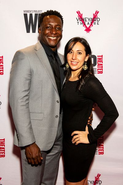 Andy Lucien and Nazli Sarpkaya  Photo