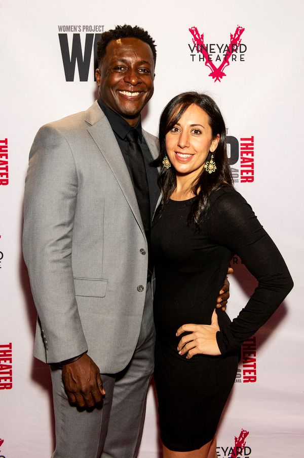 Andy Lucien and Nazli Sarpkaya  Photo