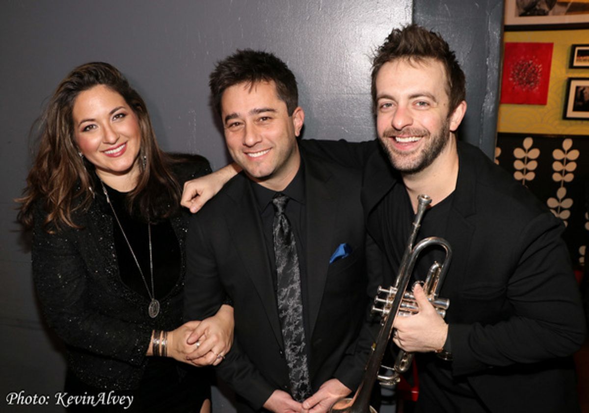 Nicole Zuraitis, Matt Baker, Benny Benack III at 