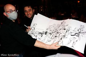 Matt Baker and friend @ BroadwayWorld Matt Baker and friend Photo