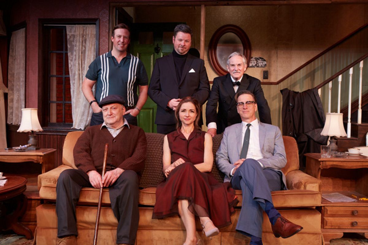 The cast of The Homecoming at Photos: First Look at THE HOMECOMING At North Coast Repertory Theatre