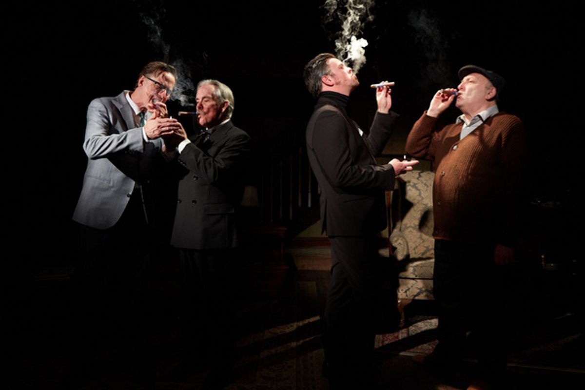 Bruce Turk, James Newcomb, Richard Baird, and Frank Corrado at 