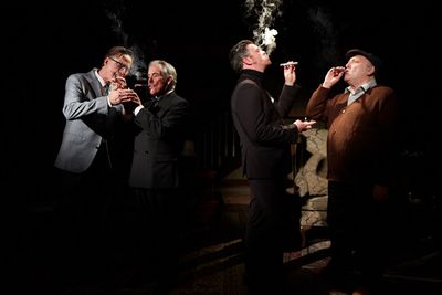 Bruce Turk, James Newcomb, Richard Baird, and Frank Corrado Photo