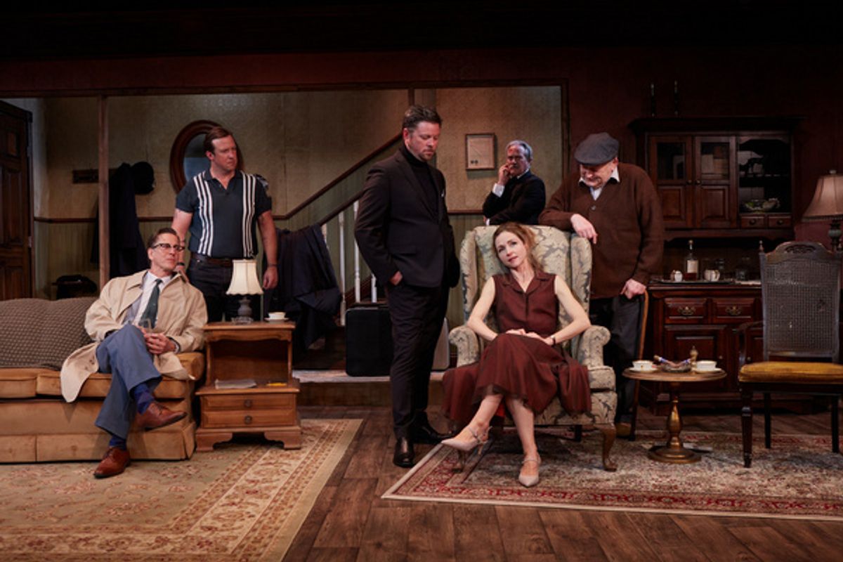 The cast of The Homecoming at Photos: First Look at THE HOMECOMING At North Coast Repertory Theatre