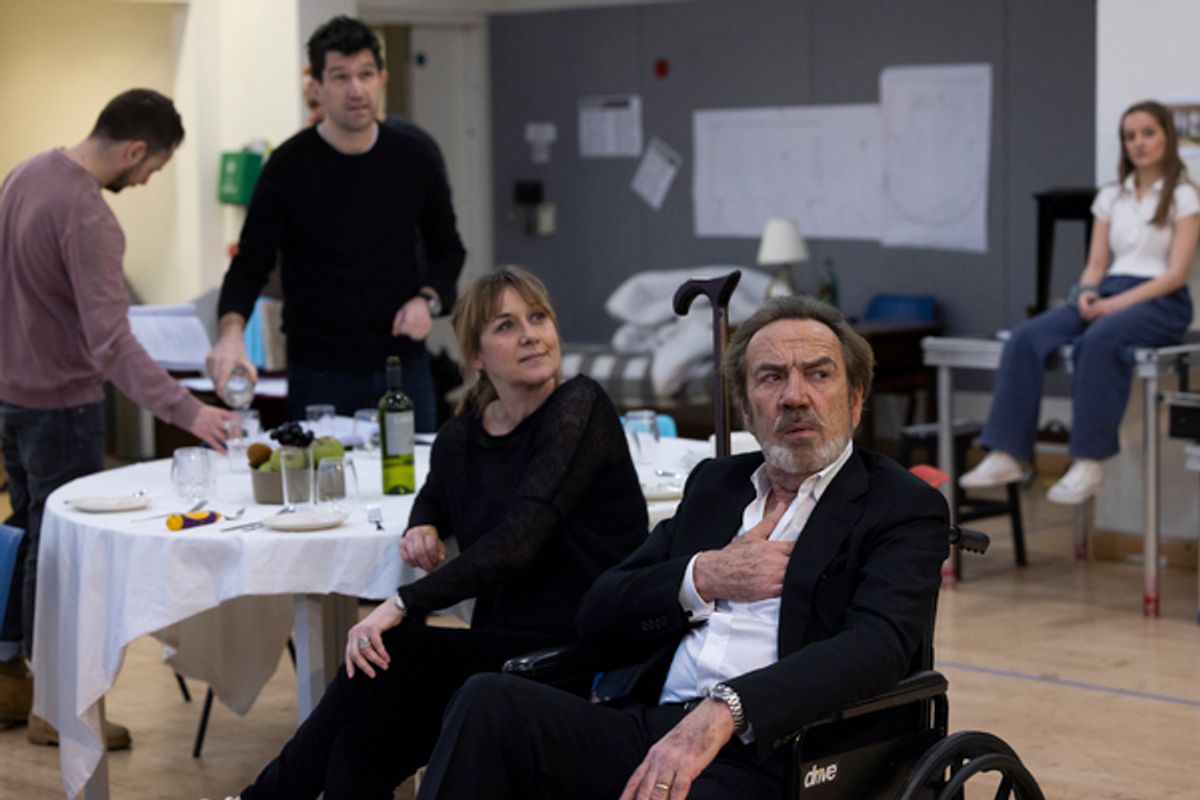Bo Poraj, Alexandra Gilbreath, Robert Lindsay, Charlotte Pourret Wythe at 