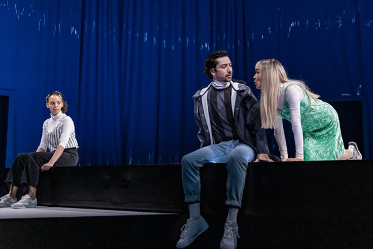 Sasha Frost, Fred Fergus, Matilda Bailes at 