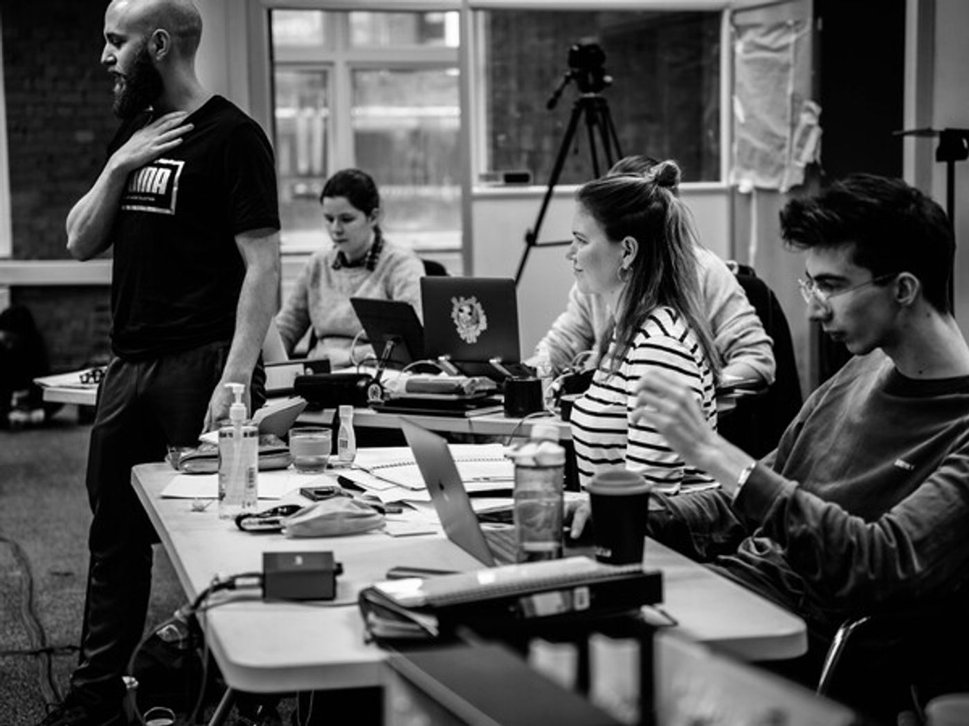 Photos: Inside Rehearsal For THE MOZART QUESTION at the Barn Theatre  Image