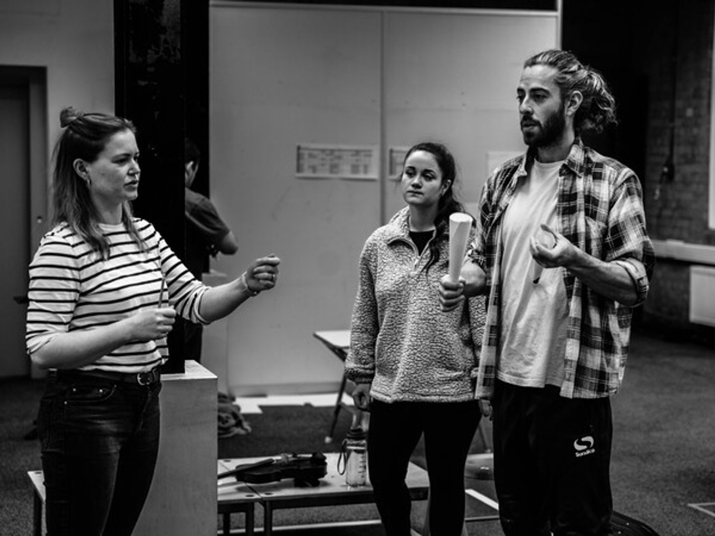 Photos: Inside Rehearsal For THE MOZART QUESTION at the Barn Theatre  Image