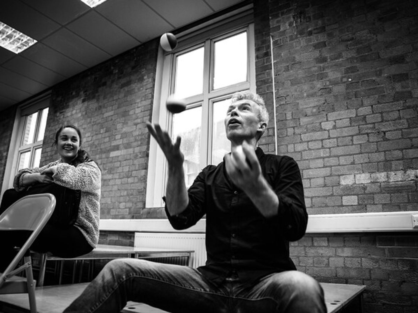 Photos: Inside Rehearsal For THE MOZART QUESTION at the Barn Theatre  Image