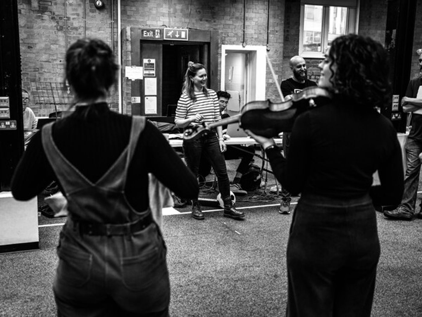 Photos: Inside Rehearsal For THE MOZART QUESTION at the Barn Theatre  Image