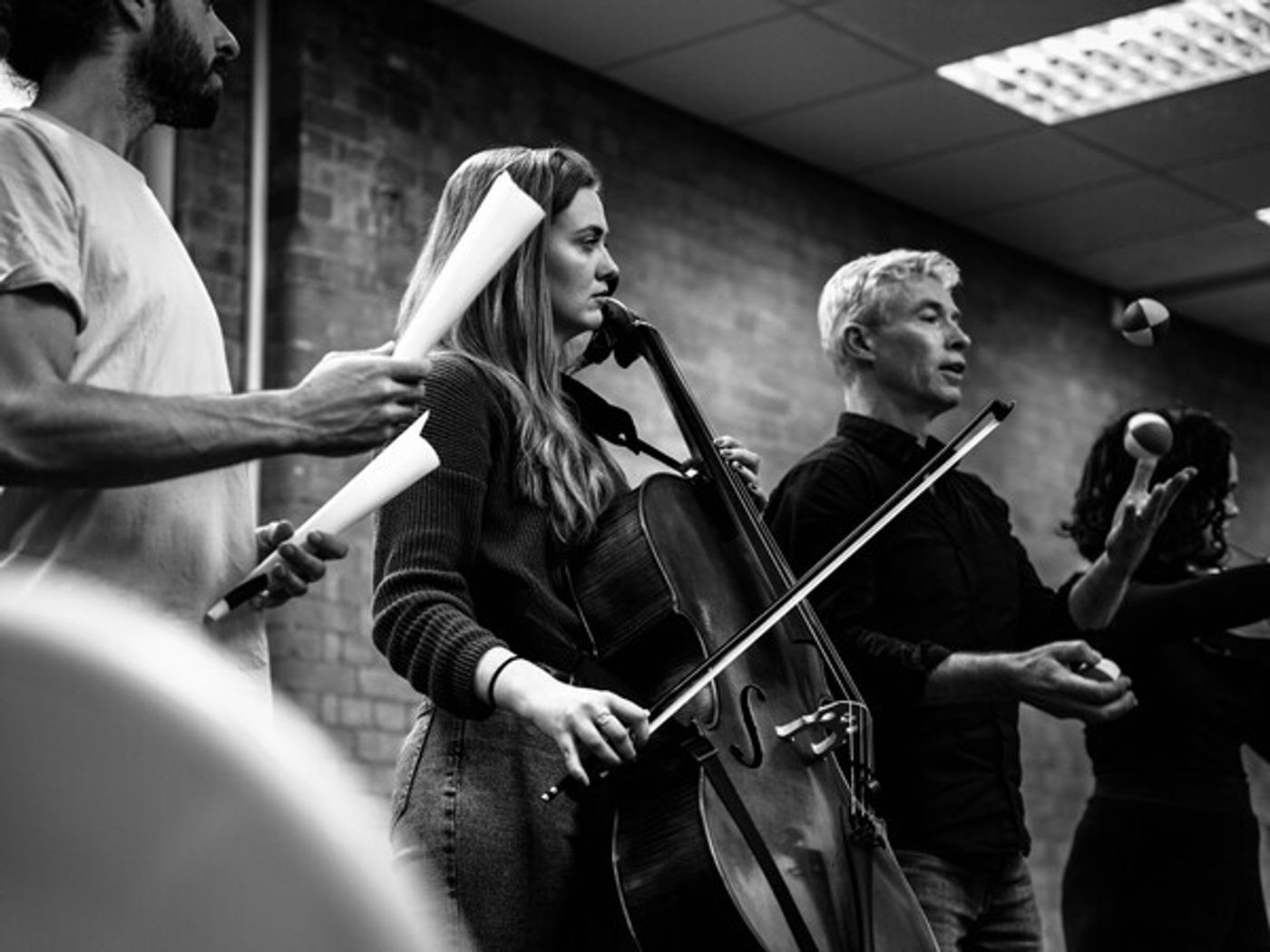 Photos: Inside Rehearsal For THE MOZART QUESTION at the Barn Theatre  Image