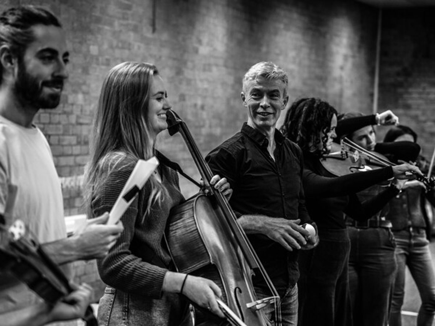 Photos: Inside Rehearsal For THE MOZART QUESTION at the Barn Theatre  Image