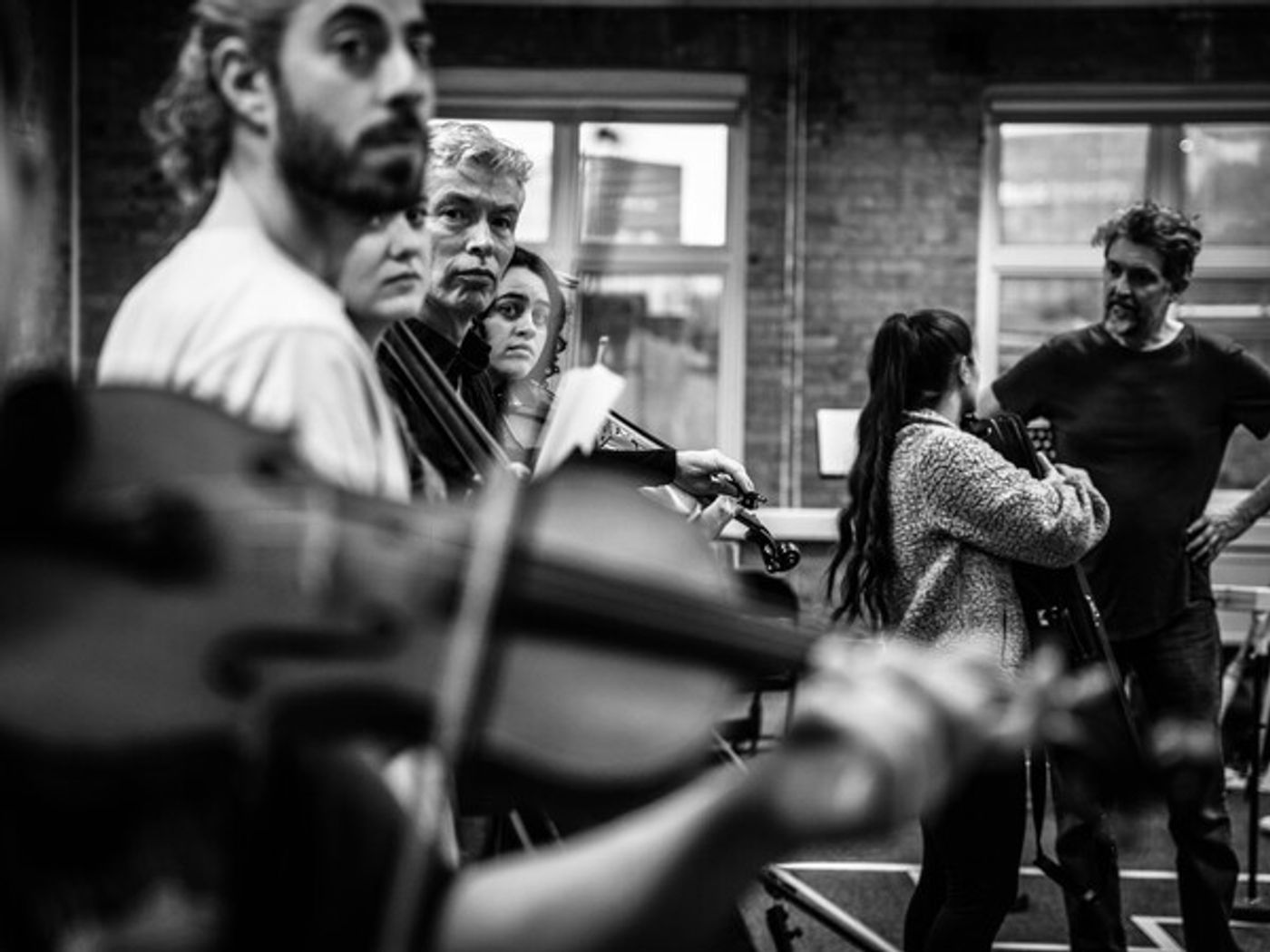 Photos: Inside Rehearsal For THE MOZART QUESTION at the Barn Theatre  Image