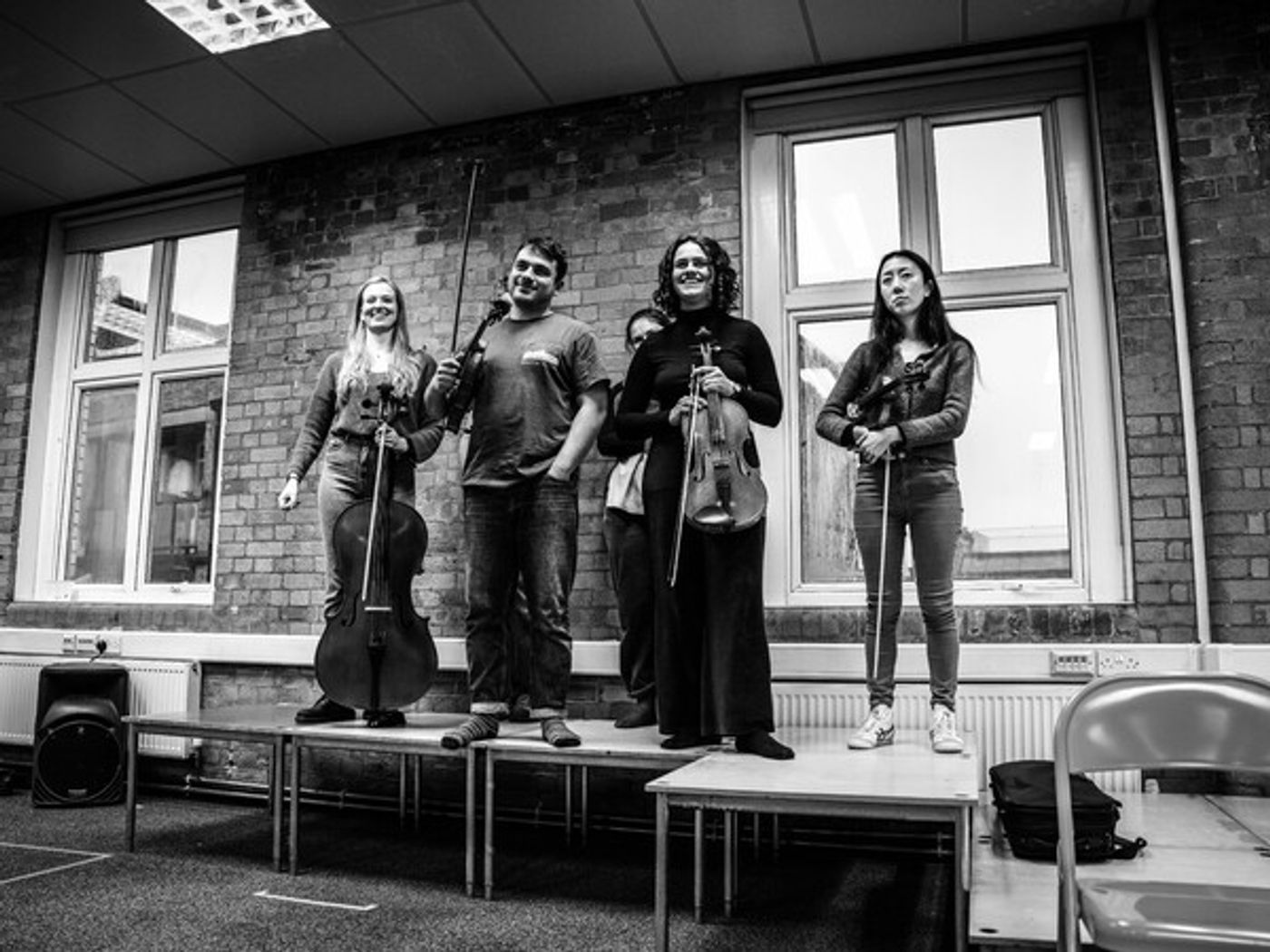 Photos: Inside Rehearsal For THE MOZART QUESTION at the Barn Theatre  Image