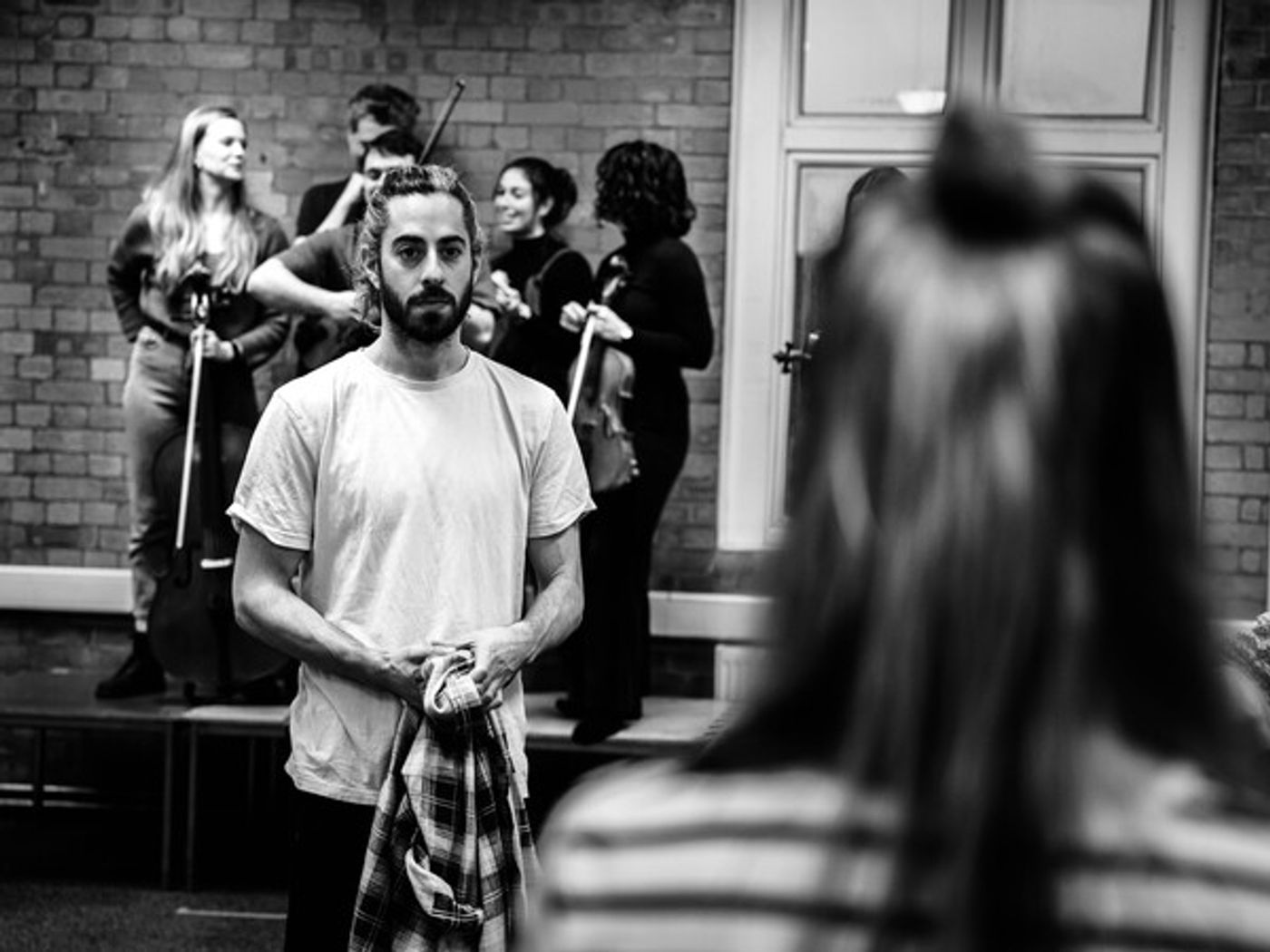 Photos: Inside Rehearsal For THE MOZART QUESTION at the Barn Theatre  Image