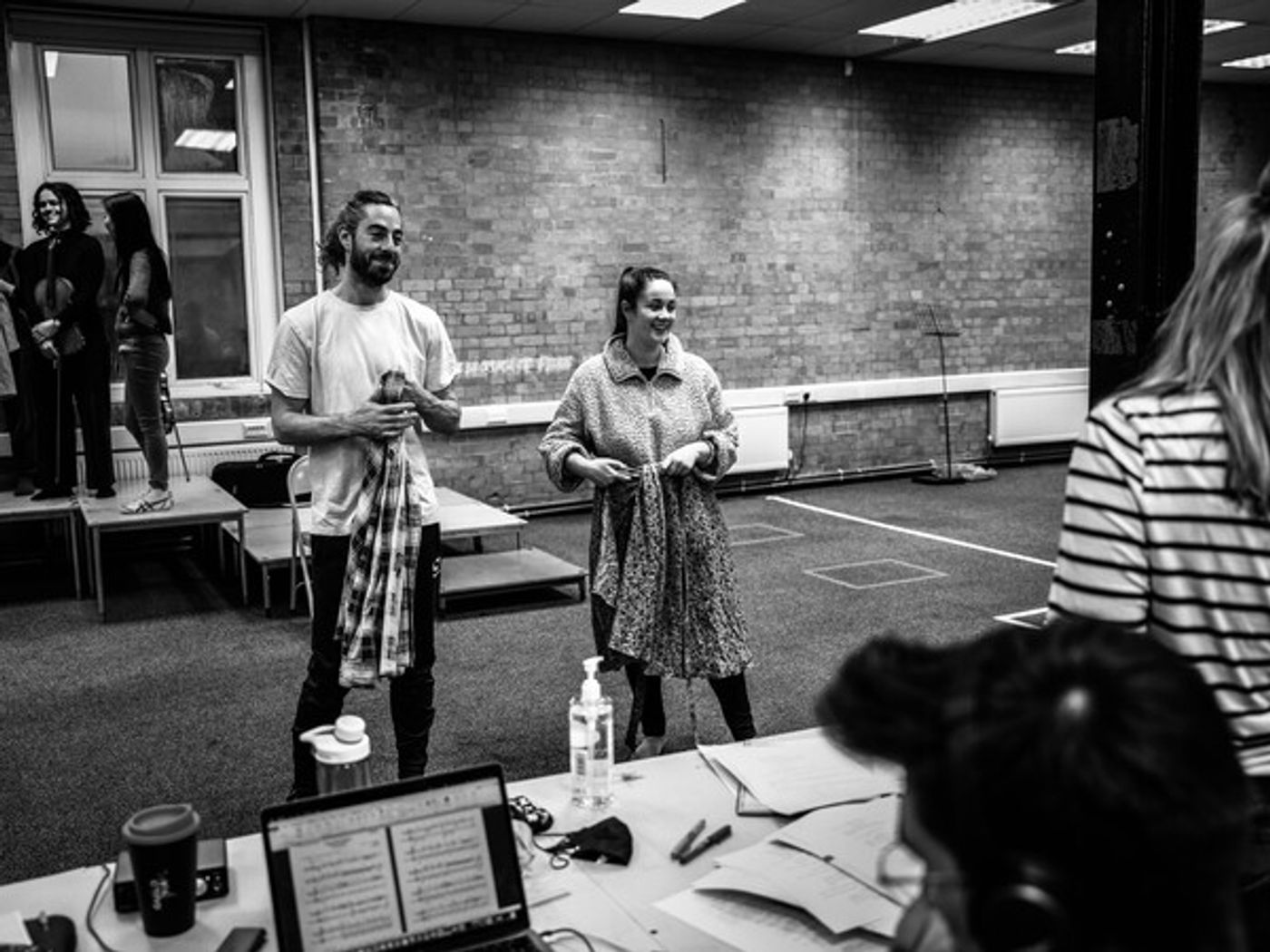 Photos: Inside Rehearsal For THE MOZART QUESTION at the Barn Theatre  Image