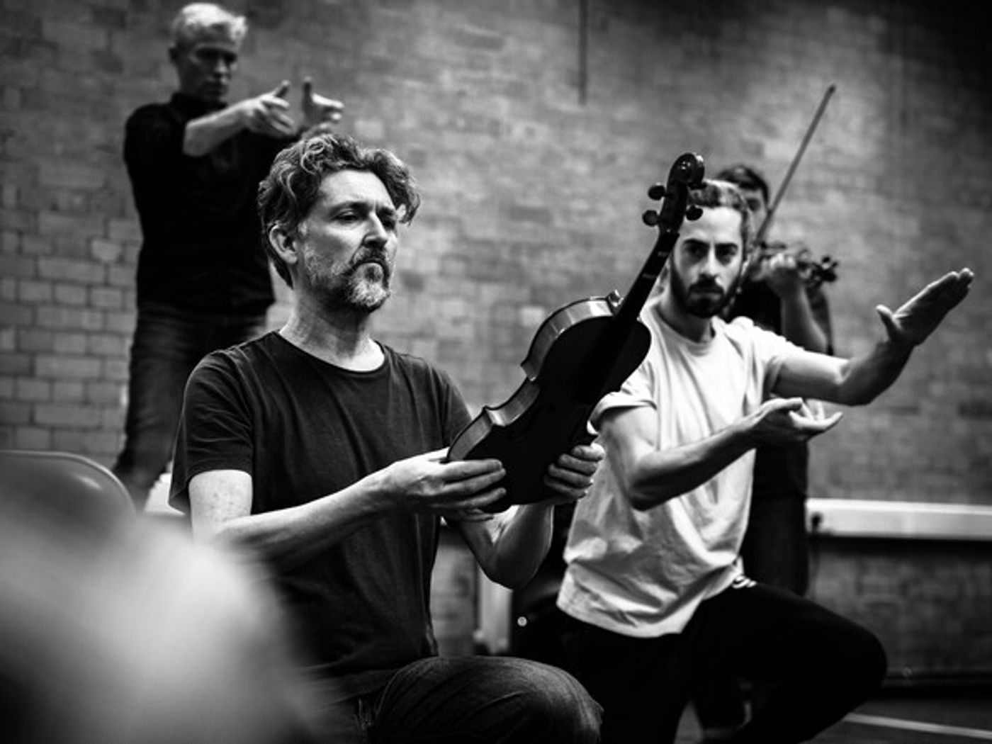 Photos: Inside Rehearsal For THE MOZART QUESTION at the Barn Theatre  Image