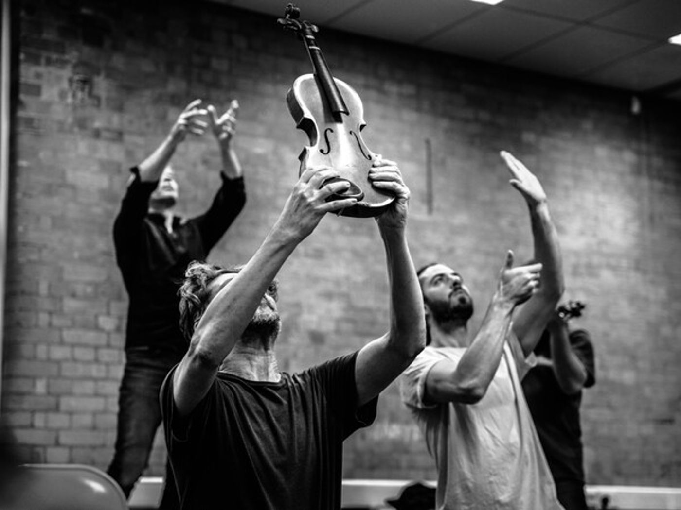Photos: Inside Rehearsal For THE MOZART QUESTION at the Barn Theatre  Image