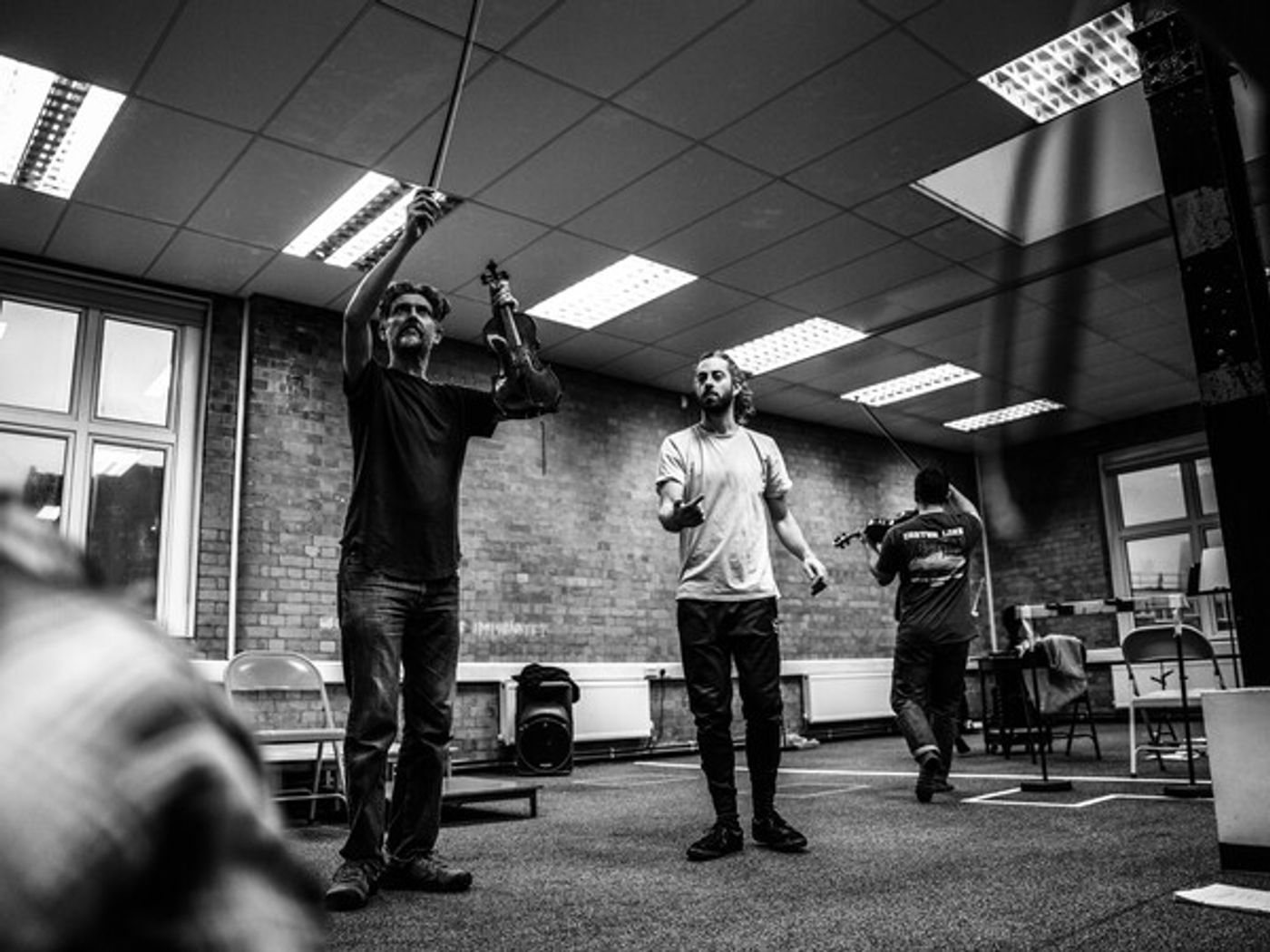 Photos: Inside Rehearsal For THE MOZART QUESTION at the Barn Theatre  Image