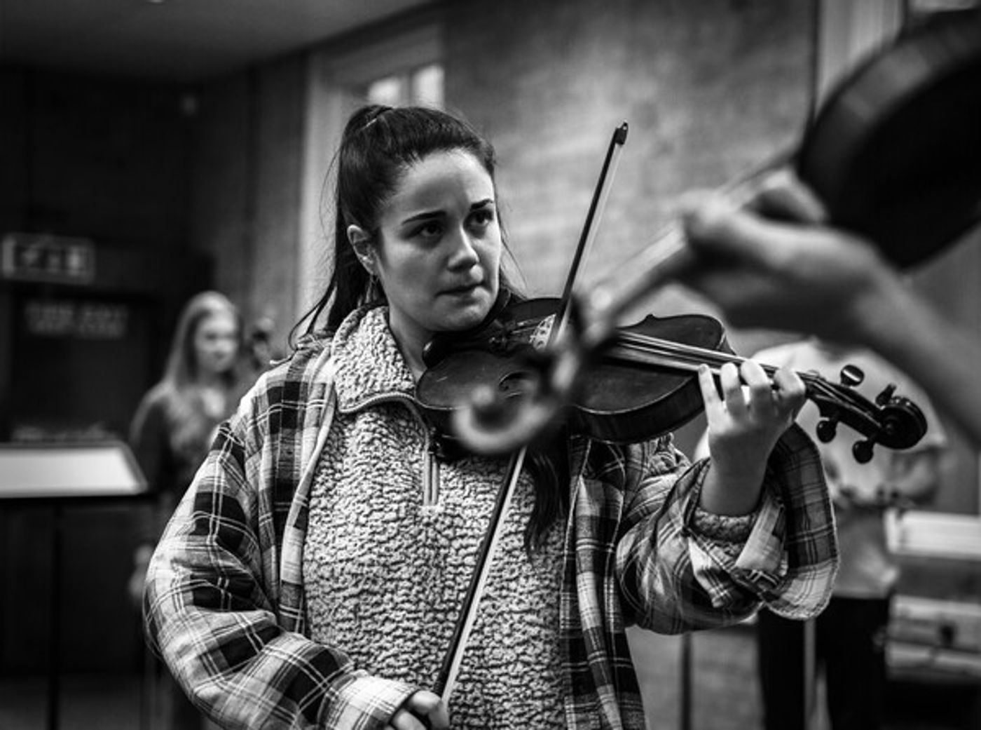 Photos: Inside Rehearsal For THE MOZART QUESTION at the Barn Theatre  Image