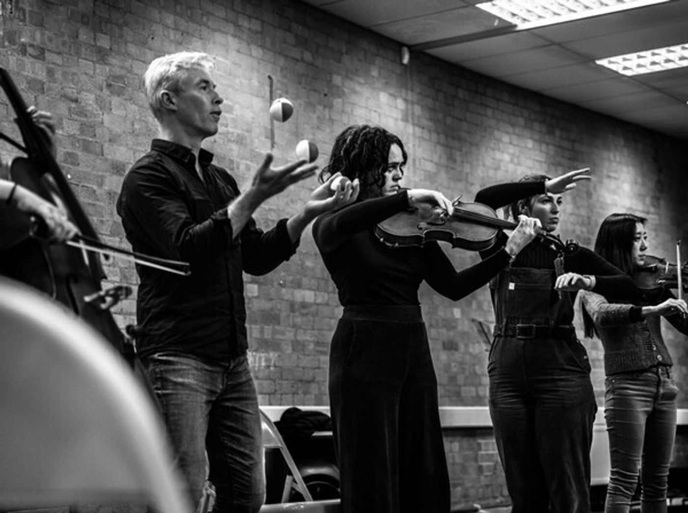 Photos: Inside Rehearsal For THE MOZART QUESTION at the Barn Theatre  Image