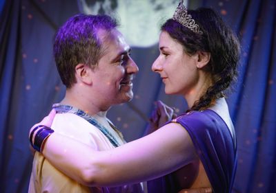 (L to R) Brendan Hutt and Mara Kovacevic Photo