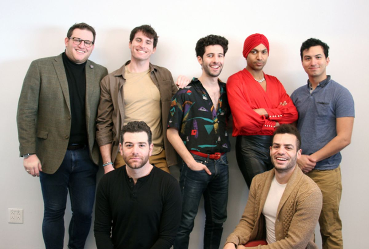 Standing (L to R): George Slotin, Sean Thompson, Jacob Alexander Simon, David LaMarr, Philippe Arroyo; Kneeling (L to R) Ben Jacoby, Cooper Howell at 