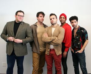 George Slotin, Sean Thompson, Cooper Howell, David LaMarr, Jacob Alexander Simon @ BroadwayWorld George Slotin, Sean Thompson, Cooper Howell, David LaMarr, Jacob Alexander Simon Photo