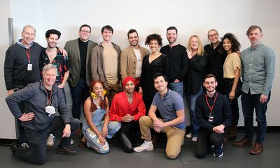 The cast and creative team of Penelope, Or How the Odyssey Was Really Written  Photo
