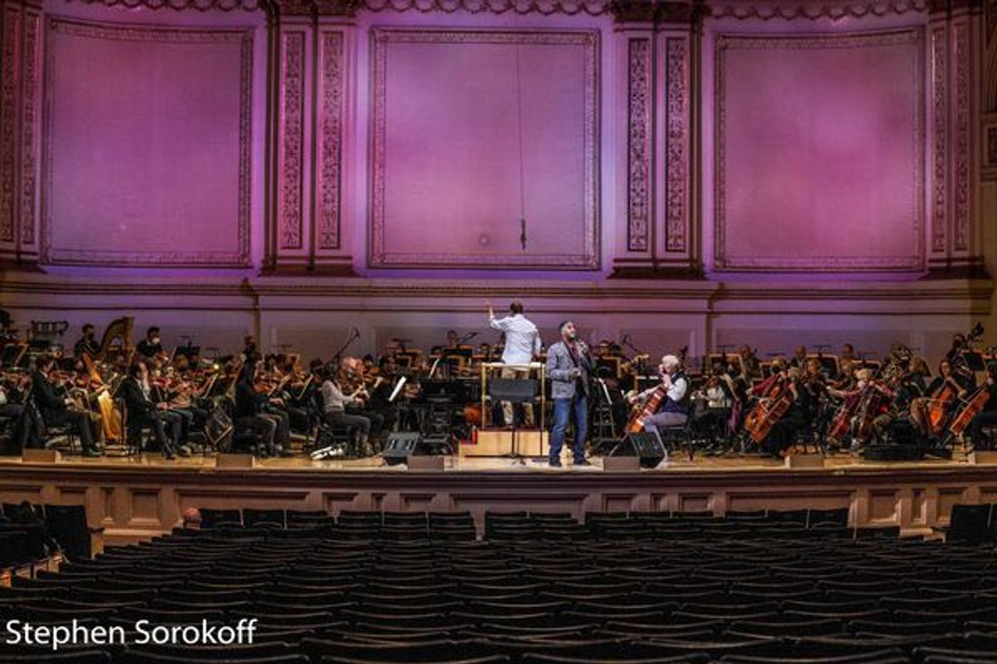 Photos: Norm Lewis and the New York Pops Gear Up for Their Carnegie Hall Concert  Image