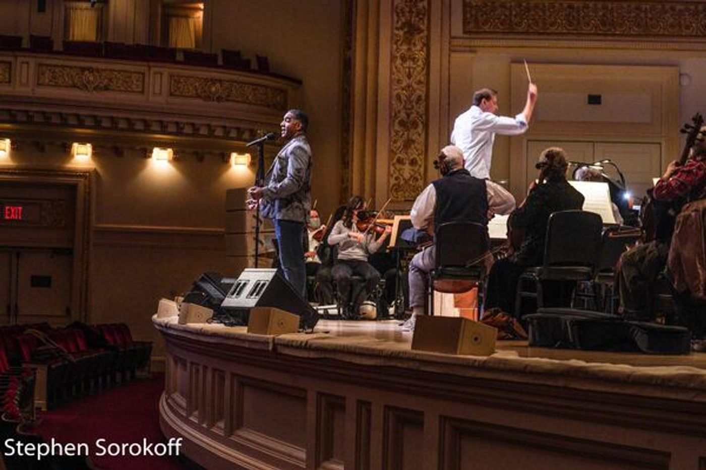 Photos: Norm Lewis and the New York Pops Gear Up for Their Carnegie Hall Concert  Image