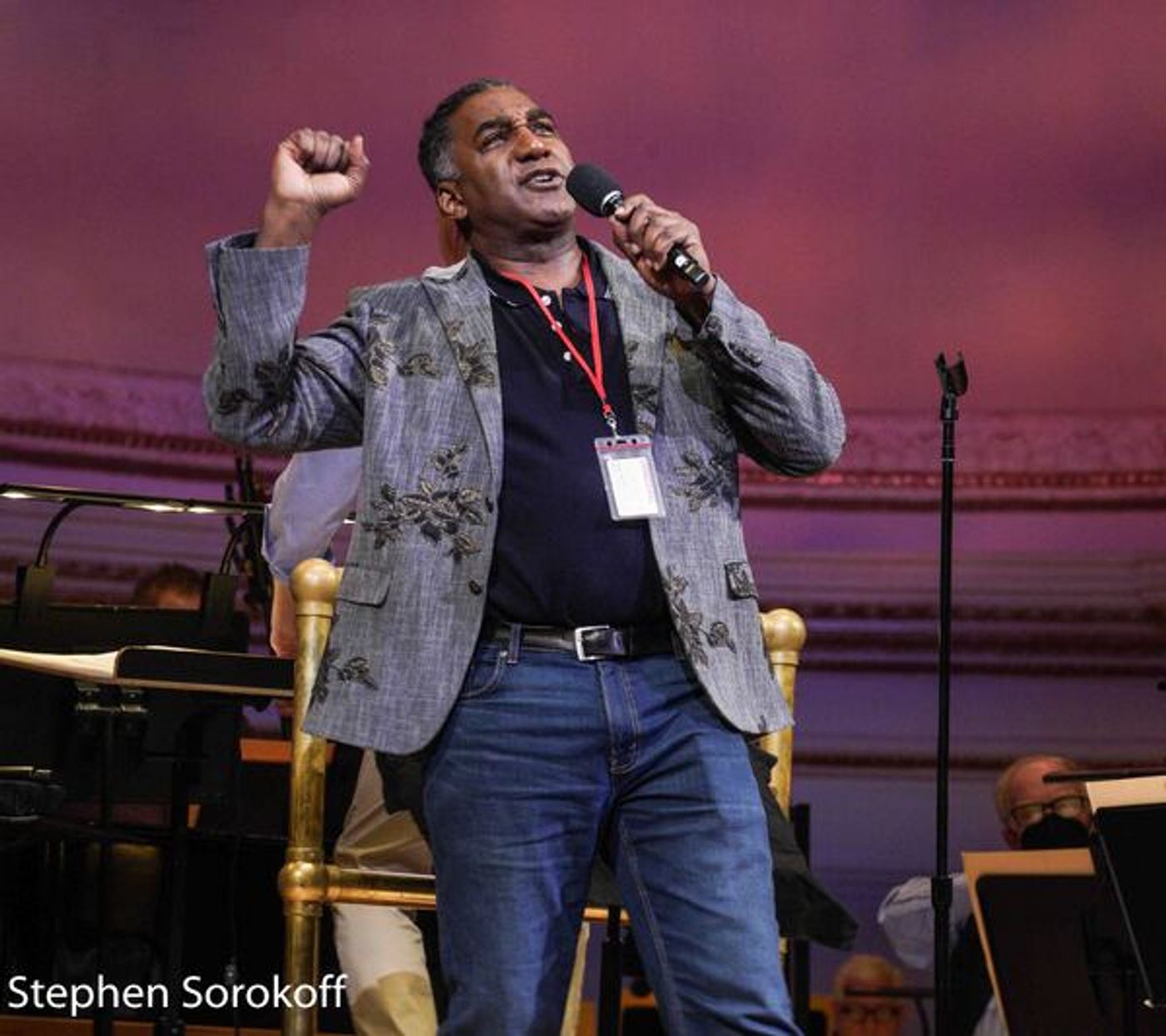 Photos: Norm Lewis and the New York Pops Gear Up for Their Carnegie Hall Concert  Image