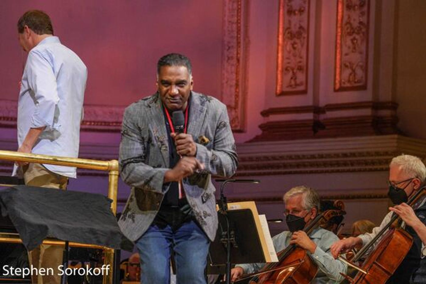 Photos: Norm Lewis and the New York Pops Gear Up for Their Carnegie Hall Concert  Image