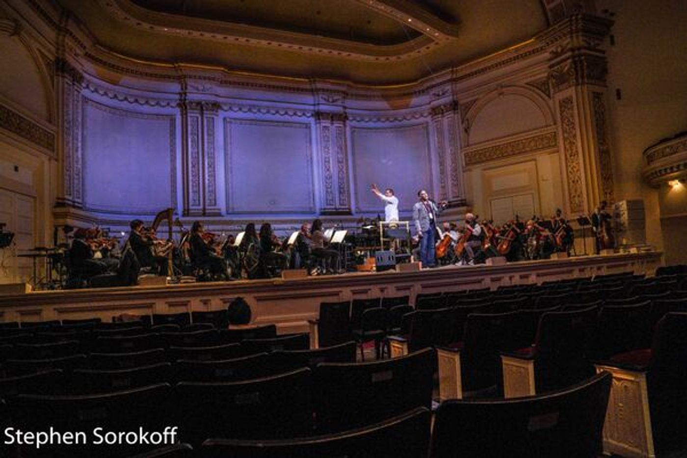 Photos: Norm Lewis and the New York Pops Gear Up for Their Carnegie Hall Concert  Image