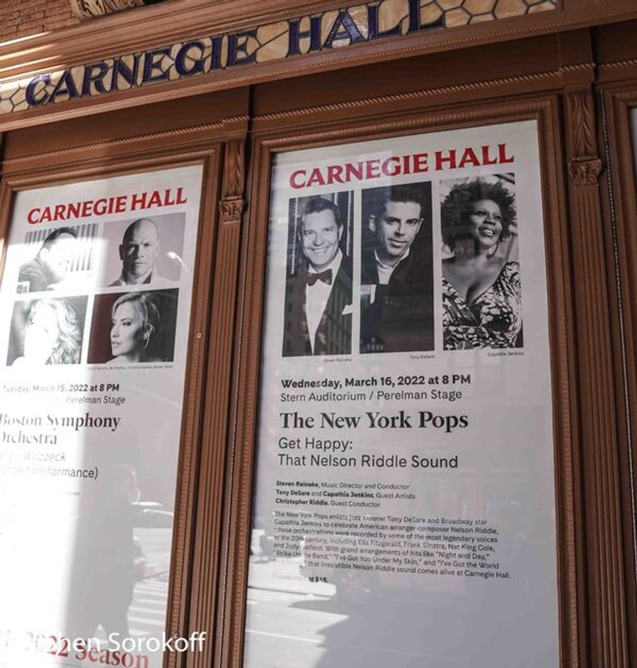 Photos: Norm Lewis and the New York Pops Gear Up for Their Carnegie Hall Concert Image
