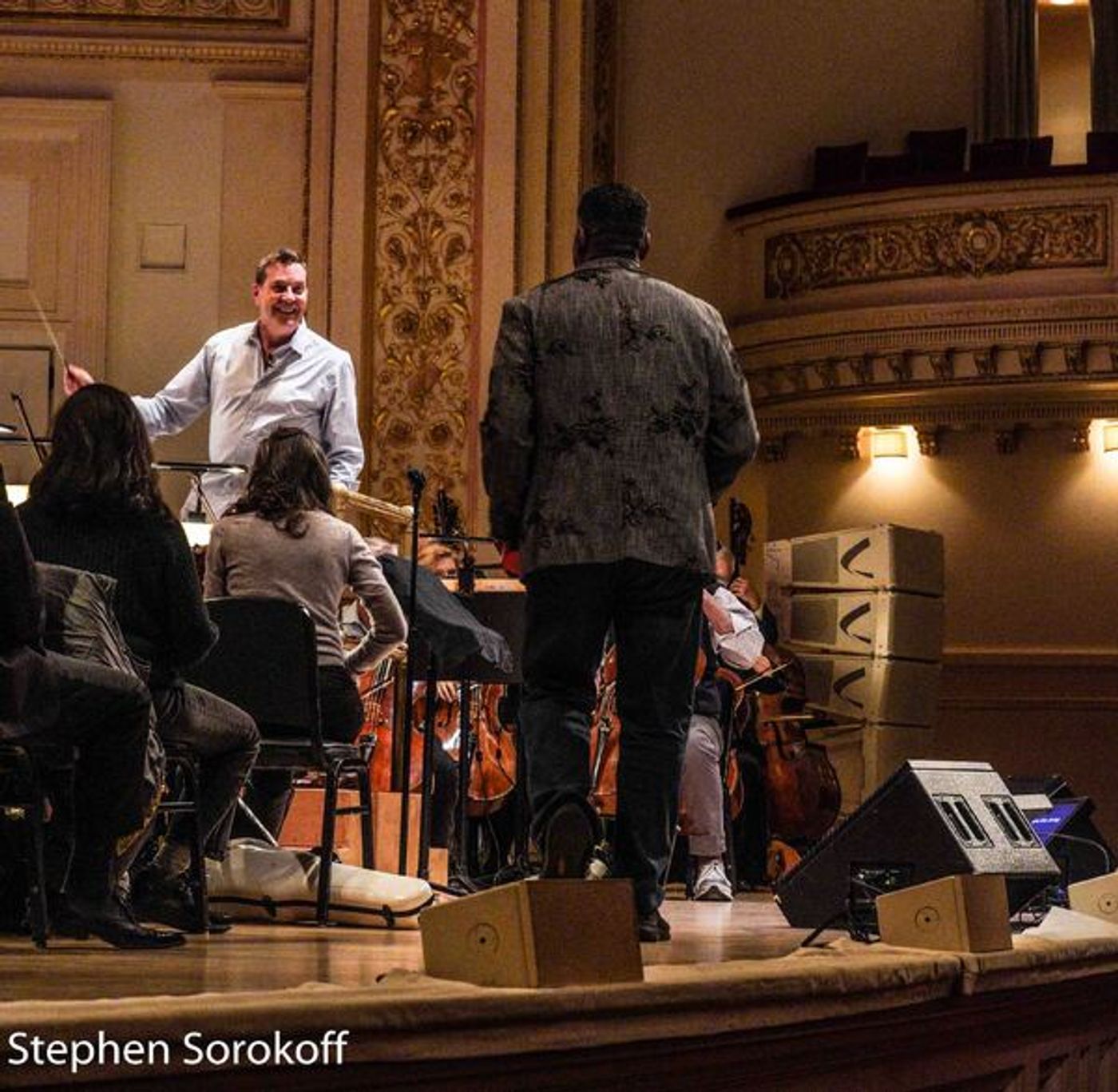 Photos: Norm Lewis and the New York Pops Gear Up for Their Carnegie Hall Concert  Image