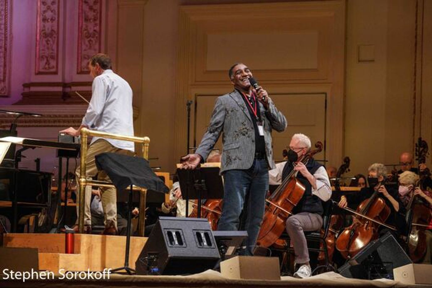 Photos: Norm Lewis and the New York Pops Gear Up for Their Carnegie Hall Concert  Image