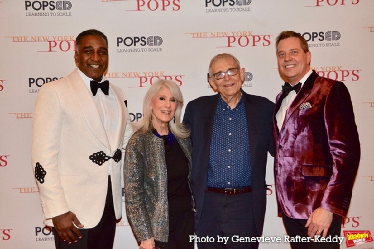 Norm Lewis, Jamie deRoy, Richard Maltby, Jr. and Steven Reineke at 